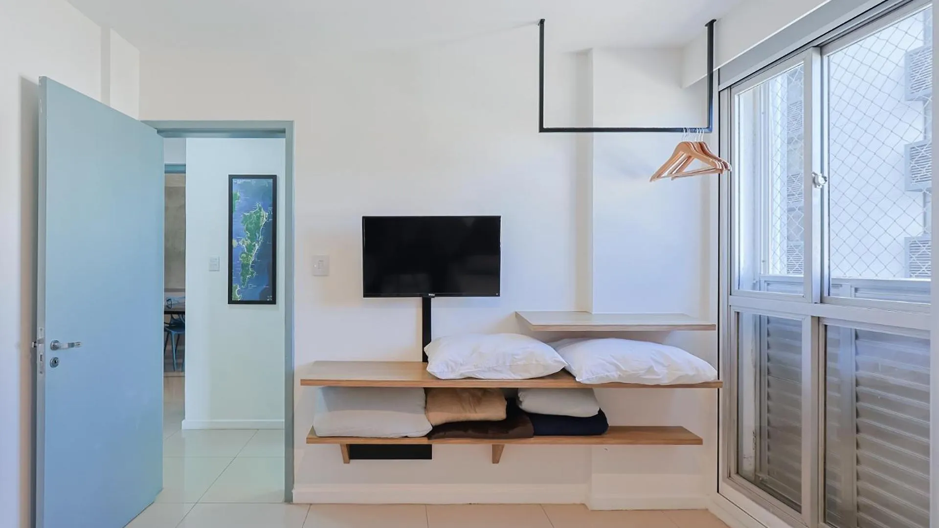公寓 Apto Confortavel E Vista Mar No Centro Florianópolis 巴西