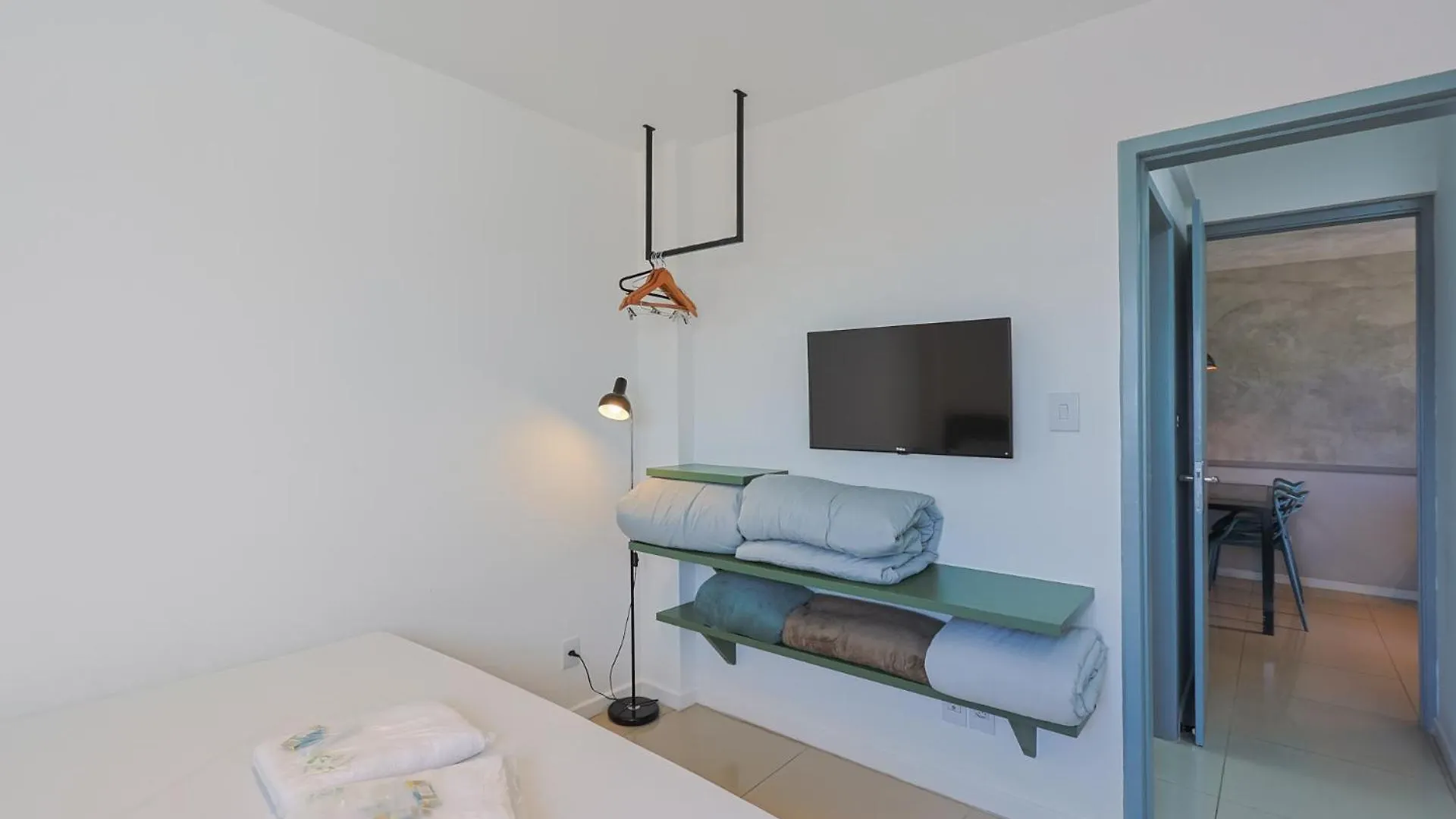 公寓 Apto Confortavel E Vista Mar No Centro Florianópolis